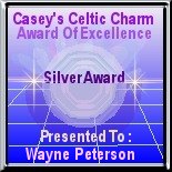 Casey's Celtic Charm Silver Award Of Excellence